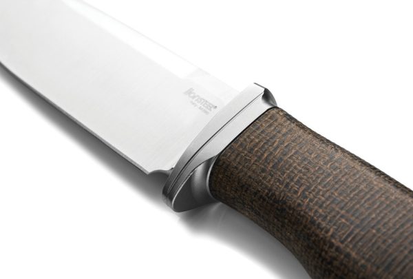 LionSTEEL ACHA Fixed Blade Green Micarta M390 Stainless