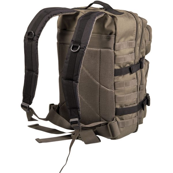 M4496_add_01 Mil-Tec Large Ranger Pack 36L OD/Black Backpack