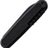 Mil-Tec German Old Style Pocket Knife 4.25" Black ABS