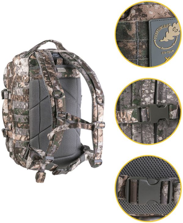 Mil-Tec Assault Backpack Small 20L CIV-TEC WASP I Z1B Camo