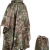 Mil-Tec Z2 Ripstop Wet Weather Poncho with Stuff Sack