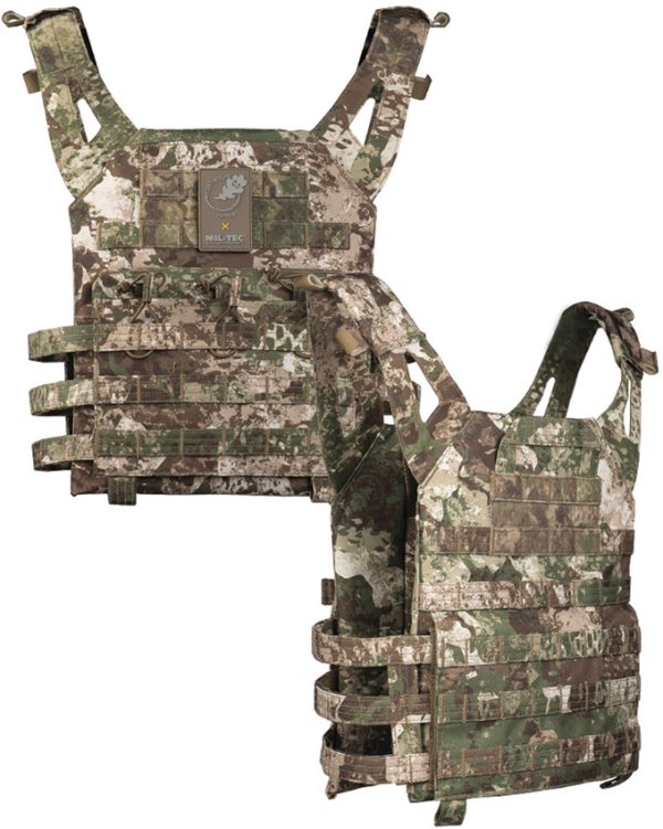 Mil-Tec Gen II Plate Carrier Vest WASP I Z2 Camo