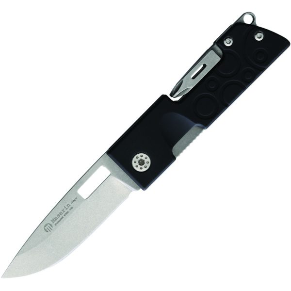 Maserin D-DUT Multi-Tool Knife 3.5" Closed Black w/ Sheath
