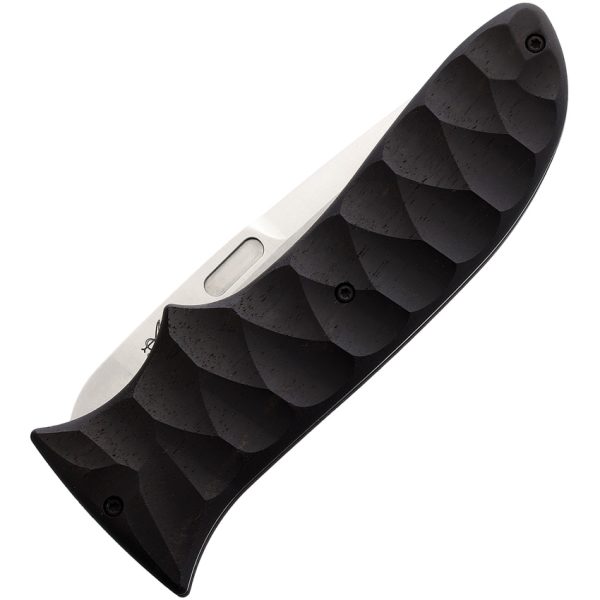 Maserin 384KT Linerlock Folding Knife 3.75" Bohler N690 Ebony