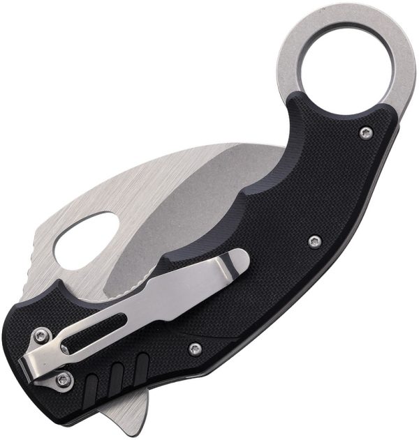 Maserin Sport Linerlock Black G10 Karambit Folding Knife