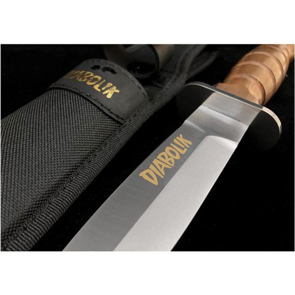 Maserin Diabolik Dagger SE Fixed Blade 6.25in Bohler N690 Walnut