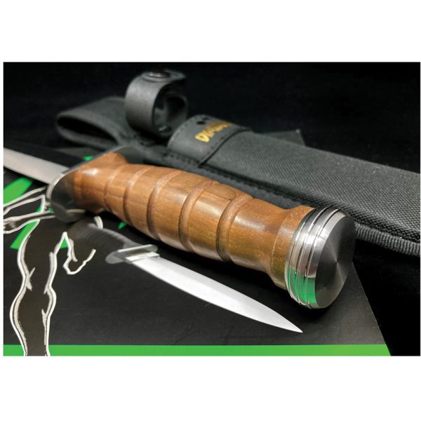 Maserin Diabolik Dagger SE Fixed Blade 6.25in Bohler N690 Walnut