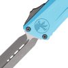 Microtech Combat Troodon DE Gen III Auto Folding Knife 4" M390MK Blade Blue