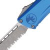 Microtech Combat Troodon SE Gen III Auto 4" Blue Folding Knife