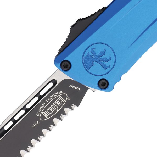 Microtech Combat Troodon SE Gen III Auto 4" M390MK Blue