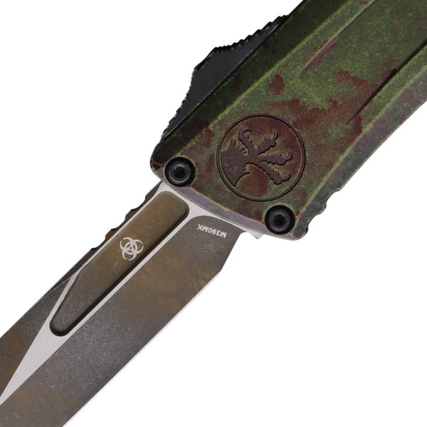 Microtech Combat Troodon S/E GenIII Auto Folding Knife 4" M390MK Bowie