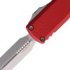Microtech UTX-85 D/E Gen IV OTF Auto Folding Knife Red 3.13in M390MK