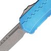 Microtech Cypher II OTF Auto 3.5" M390 Marbled Blue