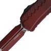 Microtech Cypher II D/E OTF Auto Folding Knife 3.5" Double Edge