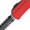 MCT12422RD_add_01 Microtech Cypher II D/E OTF Auto Folding Knife Red 3.5in