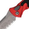 Microtech Socom Elite Automatic Folding Knife Button Lock 4" Apocalyptic Blade Red