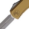 Microtech Hera II D/E OTF Auto Folding Knife 4" M390MK Tan