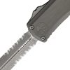 Microtech Hera II Mini D/E OTF Automatic Folding Knife 3" M390MK Blade Gray