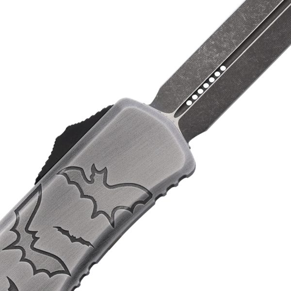 Microtech Hera II Mini D/E OTF Automatic 3" Blade Gray