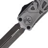 Microtech Hera II Mini D/E OTF Auto Folding Knife 3in M390MK Gray