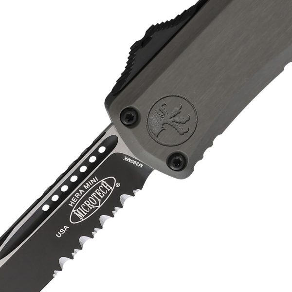 Microtech Hera II Mini OTF Auto 3" M390MK Blade Gray
