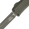 Microtech Hera II Mini T/E OTF Auto Folding Knife 3in M390MK Tanto Moss Green