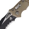 Microtech Amphibian S/E Ram-Lok Tan Folding Knife 4" M390MK