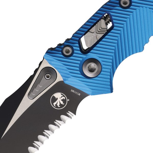 Microtech Amphibian Ram-Lok Folding Knife 4" M390MK Blue