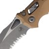 Microtech Amphibian S/E Ram-Lok Folding Knife 4" M390MK Brown