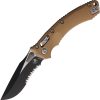 Microtech Amphibian S/E Ram-Lok Folding Knife 4" M390MK Blade Brown