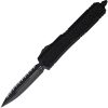MCT2063TS Microtech Makora I 2021 Auto Folding Knife 3.38" Black Serrated