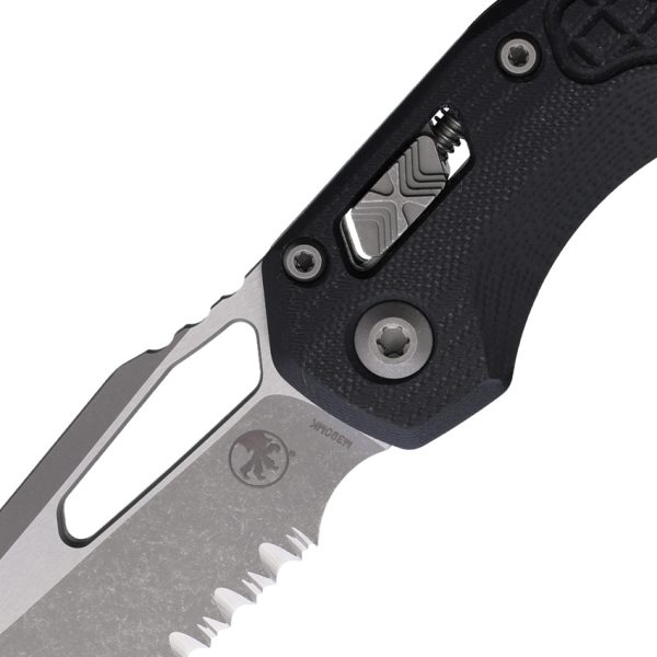 MCT21011APFRGTB_add_01 Microtech MSI Ram-Lok AP Frag G10 Folding Knife - 3.75" M390 Apocalyptic Serrated Blade, Black