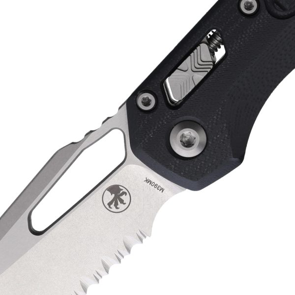 Microtech MSI Ram-Lok Black Frag Folding Knife 3.75" M390MK
