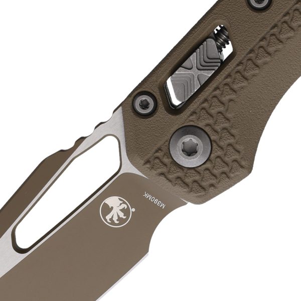 Microtech MSI Ram-Lok Tri Grip Dark Earth Folding Knife