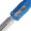 Microtech Dirac D/E OTF Auto Folding Knife 3" Blue