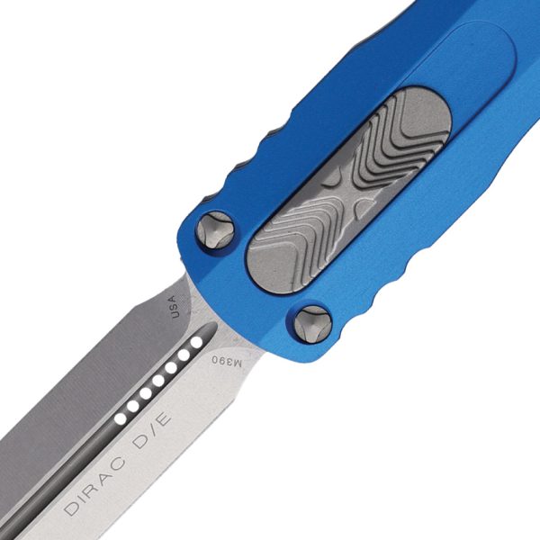 Microtech Dirac D/E OTF Auto Folding Knife 3" Blue