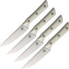 MCT360010SETIV 4.5" Steak Set SW Ivory G10