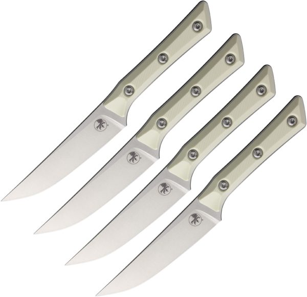 MCT360010SETIV 4.5" Steak Set SW Ivory G10