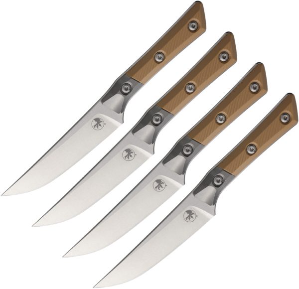 MCT3600B10SETCE 4.5" Steak Set SW Coyote Tan G