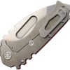 Medford Praetorian G Framelock Folding Knife Orange G10 4in S35VN