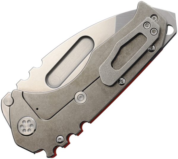 Medford Praetorian G Framelock Folding Knife Orange G10 4in S35VN