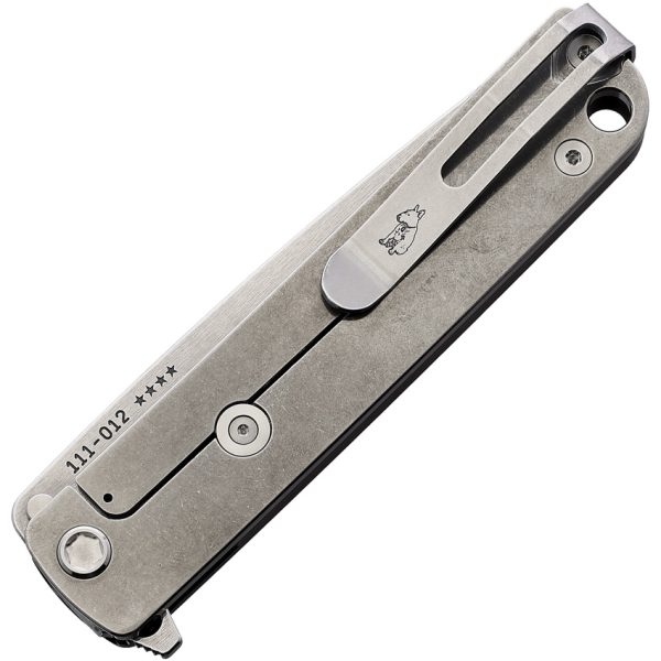 Medford M-48 Framelock 3.75" S35VN Black Titanium Folding Knife