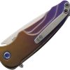 Medford Smooth Criminal Button Lock Folding Knife 3" S45VN Blade
