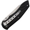 Miscellaneous Linerlock Folding Knife 3.5" Satin Stainless Black