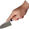 Mikihisa Deba Fixed Blade 4" White Steel #2 Poplar Handle