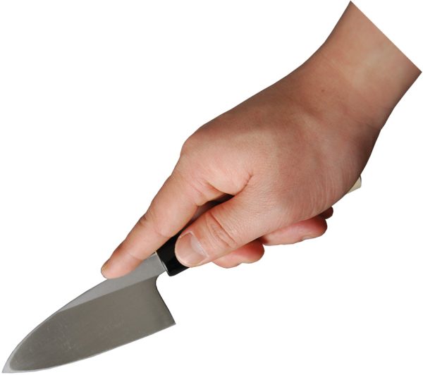 Mikihisa Deba Fixed Blade 4" White Steel #2 Poplar Handle