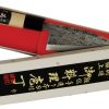 Mikihisa Deba Fixed Blade 3.13" White Steel #2 Poplar Handle