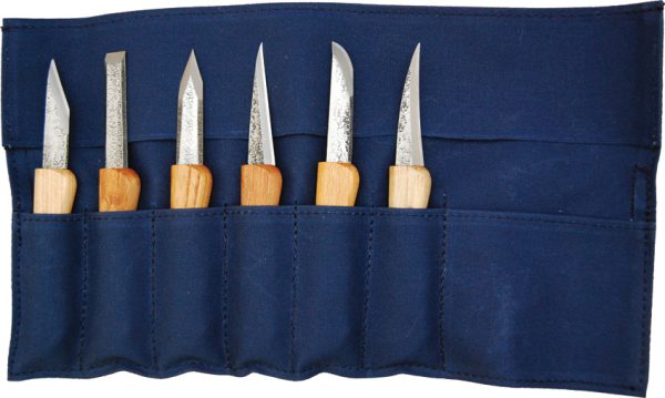 MIKA060_add_01 Mikihisa Mikikichan Wood Carving Knife Set with Knife Roll