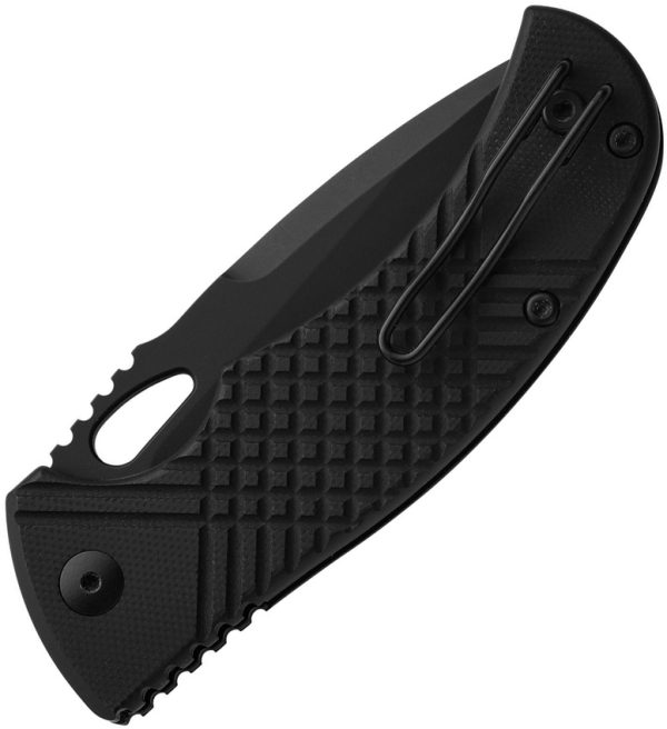 Ciras Liner Lock Black G10