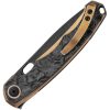 MKM-Maniago Knife Makers Eclipse Framelock 3.25" CPM MagnaCut Bronze Folding Knife